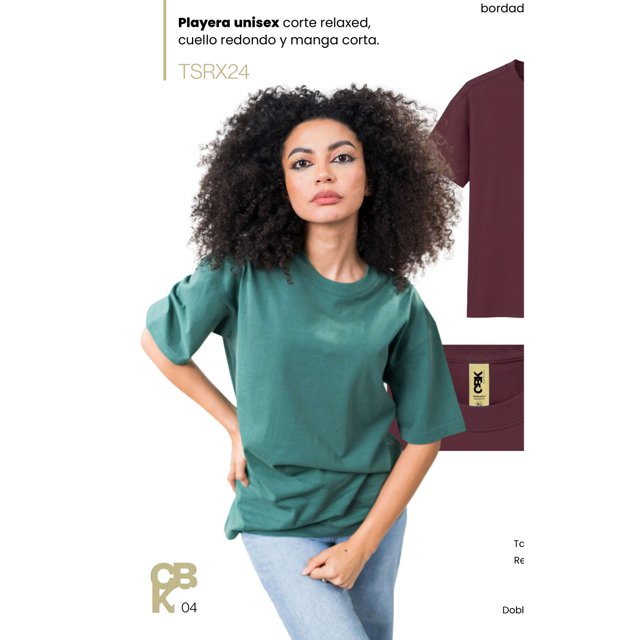 Playera Málaga relaxed fit