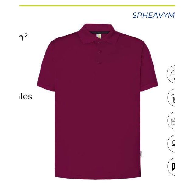 Polo Heavy Piqué Polo Man