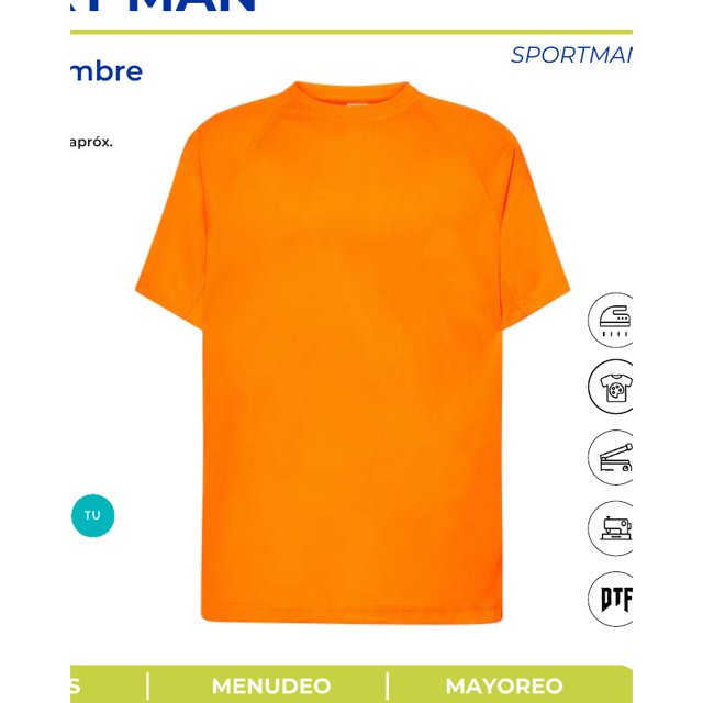 Playera deportiva Sport T-Shirt Man