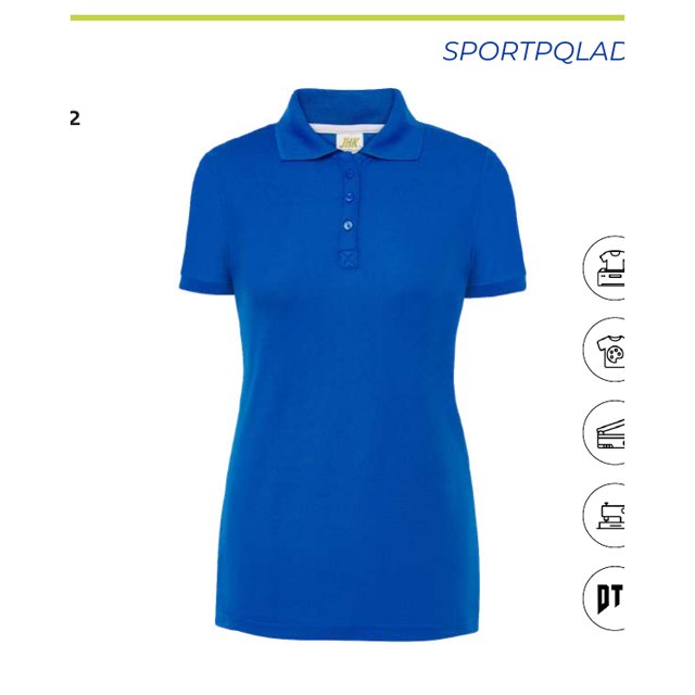 Polo Piqué Polo Lady deportiva