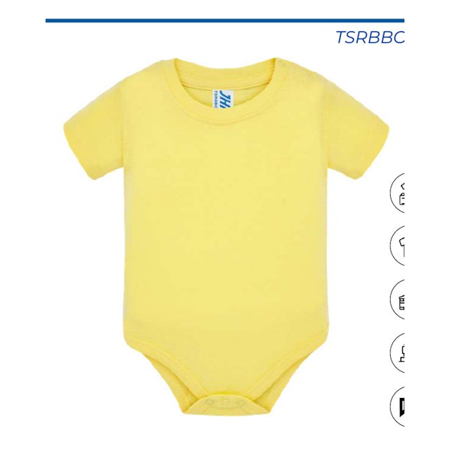 Body Baby manga corta