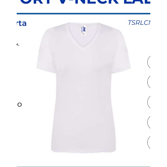 Playera Regular Comfort V-Neck Lady