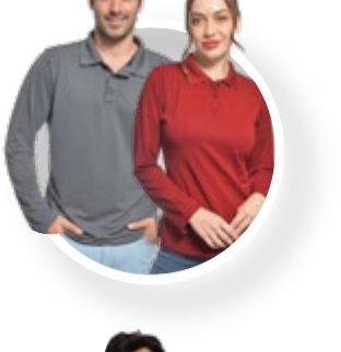 Playera tipo polo manga larga