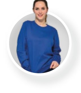 Sudadera Básica cuello redondo