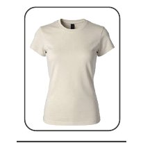 Playera cuello redondo dama