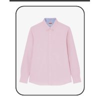 Camisa Oxford manga larga caballero
