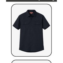 Camisa de trabajo manga corta dama